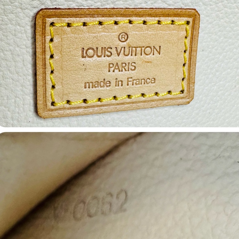 EUC Vintage Louis Vuitton Monogram Trousse Brush PM Cosmetic Pouch - Picture 16 of 17